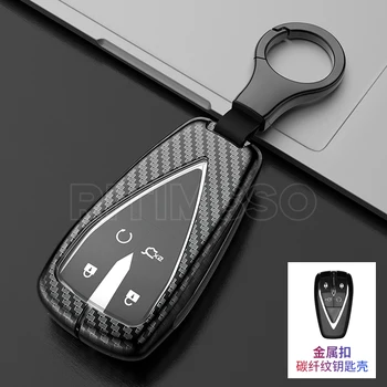 Çinko Alaşım + Tpu Araba Anahtarı Kapağı Kabuk Changan CS35PLUS CS55PLUS CS75PLUS 2019 Anahtar Koruyucu Kılıf Aksesuarları
