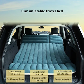 Genel amaçlı araba şişme yatak çok fonksiyonlu araç kullanıcının dış yatak araba seyahat yatağı anti-kirli ve su geçirmez